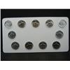 Image 2 : Complete Set Silver War Nickels High Grade