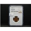 Image 1 : 1948 Lincoln Cent NGC MS66 RED NGC Price Guide $135