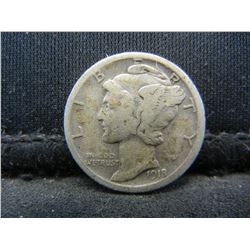 1918 S Mercury Dime