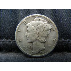 1924 Mercury Dime