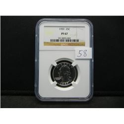 1959 Silver Washington Quarter NGC PF67