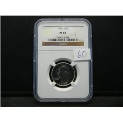 1955 Silver Washington Quarter NGC PF67