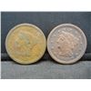 Image 1 : 1848+52 Large Cent