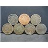 Image 1 : (7) Low Grade Damaged Large Cents