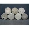 Image 2 : (7) Seated Quarters Low Grade /Damaged