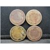 Image 2 : (4) Cull Flying Eagle Cents