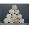Image 1 : (10) Shield Nickels Lower Grade