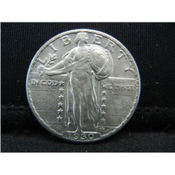 1930 Standing Liberty Quarter AU/BU