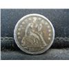 Image 1 : 1855 Arrows Seated Dime VF