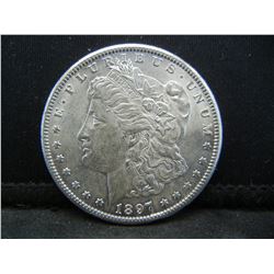 1897 S Morgan Dollar CH BU Better Date