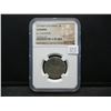 Image 1 : Spanish Colonial 2 Reale El Cazador Shipwreck NGC Genuine