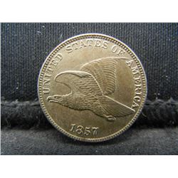 1857 Flying Eagle Cent CH BU