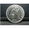 Image 1 : 1877 S Seated Quarter AU+ Flashy