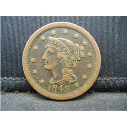 1849 Large Cent XF