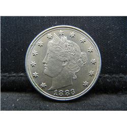 1883 Liberty Nickel Gem BU