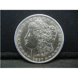 1897 S Morgan Dollar CH BU Better Date