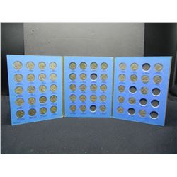 (51) Jefferson Nickels in Album Including all (11) Silver Nickels