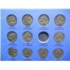 Image 4 : (51) Jefferson Nickels in Album Including all (11) Silver Nickels