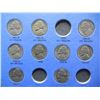 Image 6 : (51) Jefferson Nickels in Album Including all (11) Silver Nickels