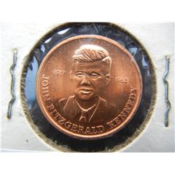 Copper JFK Tribute Coin