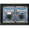 Image 1 : (2) 1971 S Jefferson Nickels PCGS PR69Cameo