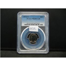 1972 S Roosevelt Dime PCGS PR69Cameo