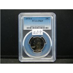 1979 S Washington Quarter PCGS PR69
