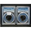 Image 1 : (2) 1969s Washington Quarters PCGS PR68