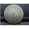 Image 2 : 1882 Shield Nickel Nice
