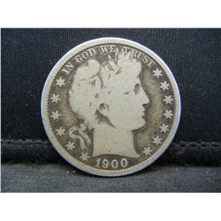 1900 Barber Half Dollar VG