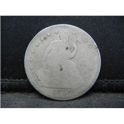 1858 O Seated Half Dollar