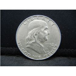 1952 D Franklin Half Dollar Higher Grade