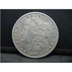 1901 O Morgan Dollar XF Better Date