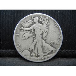 1929 D Walking Liberty Half Dollar Better Date