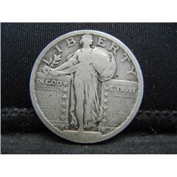 1918 D Standing Liberty Quarter Better Date