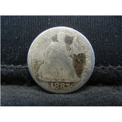 1887 Seated Dime