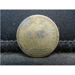 1853 Arrows Seated Dime