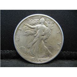 1933 S Walking Liberty Half Dollar VF