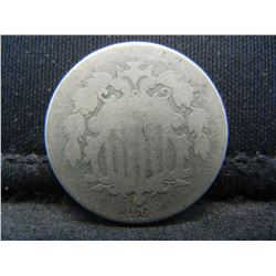 1869 Shield Nickel