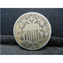 1868 Shield Nickel