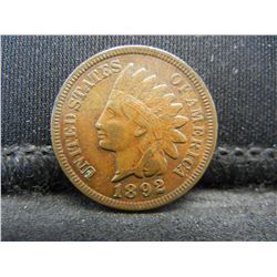1892 High Grade Indian Cent Nice Color