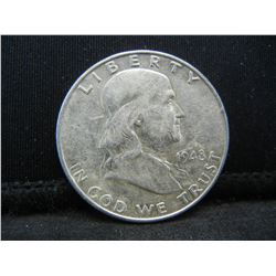 1948 D Franklin Half Dollar Better Date