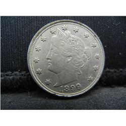 1899 Liberty Nickel AU/BU Nice