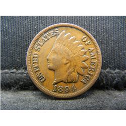 1894 Indian Cent Higher Grade