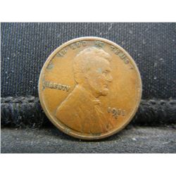 1911 S Lincoln Cent Semi Key Date