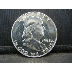 1962 Gem Proof Franklin Half Dollar