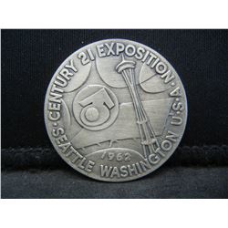 1962 Commemorative Silver Medal Worlds Fair