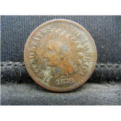 1878 Indian Cent Better Date