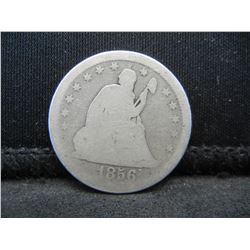 1856 Seated Quarter Better Date