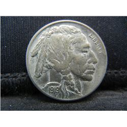 1919 Buffalo Nickel AU/BU Strong Details
